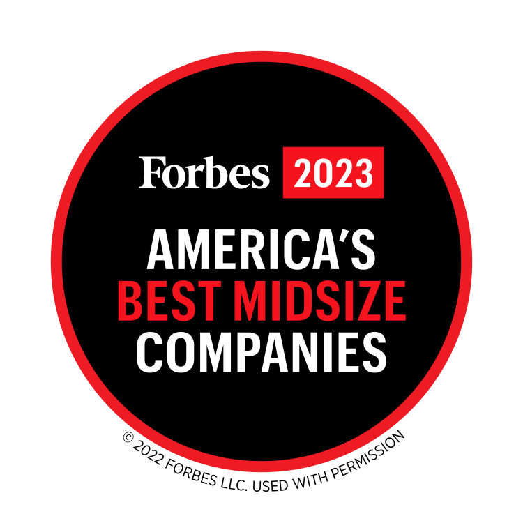 《福布斯》2023 年美国最佳中型公司