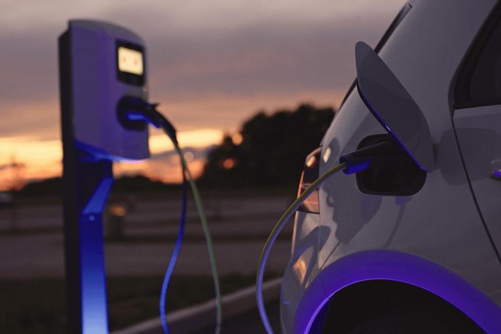 ev charging at station